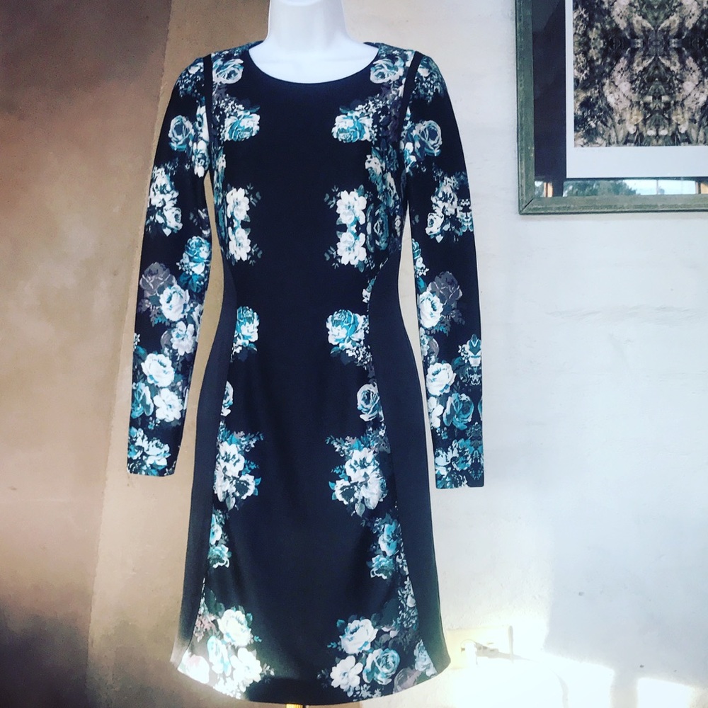 Antonio Melani floral body con shift dress 0